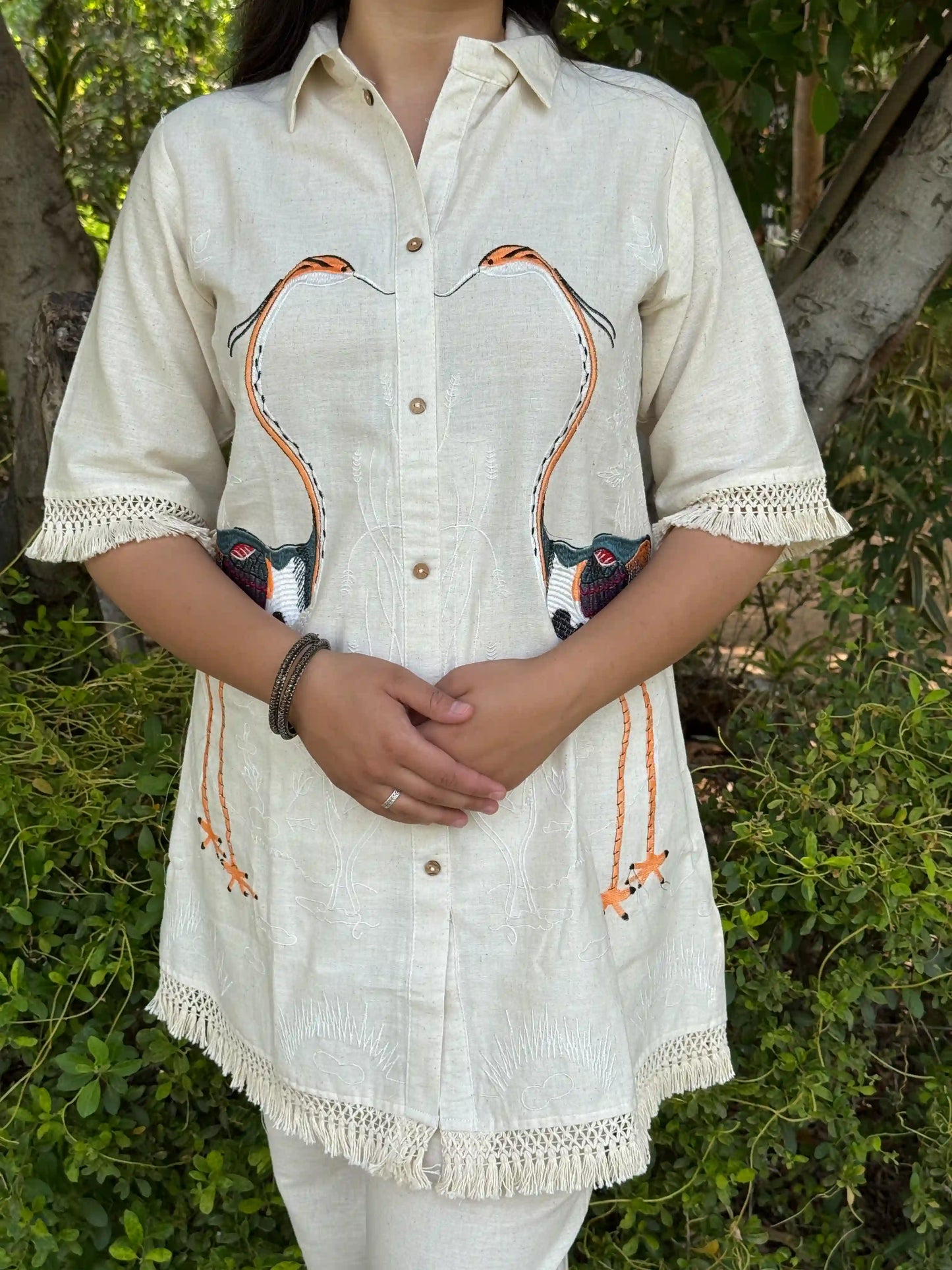Chu Chu Beige Coord Set