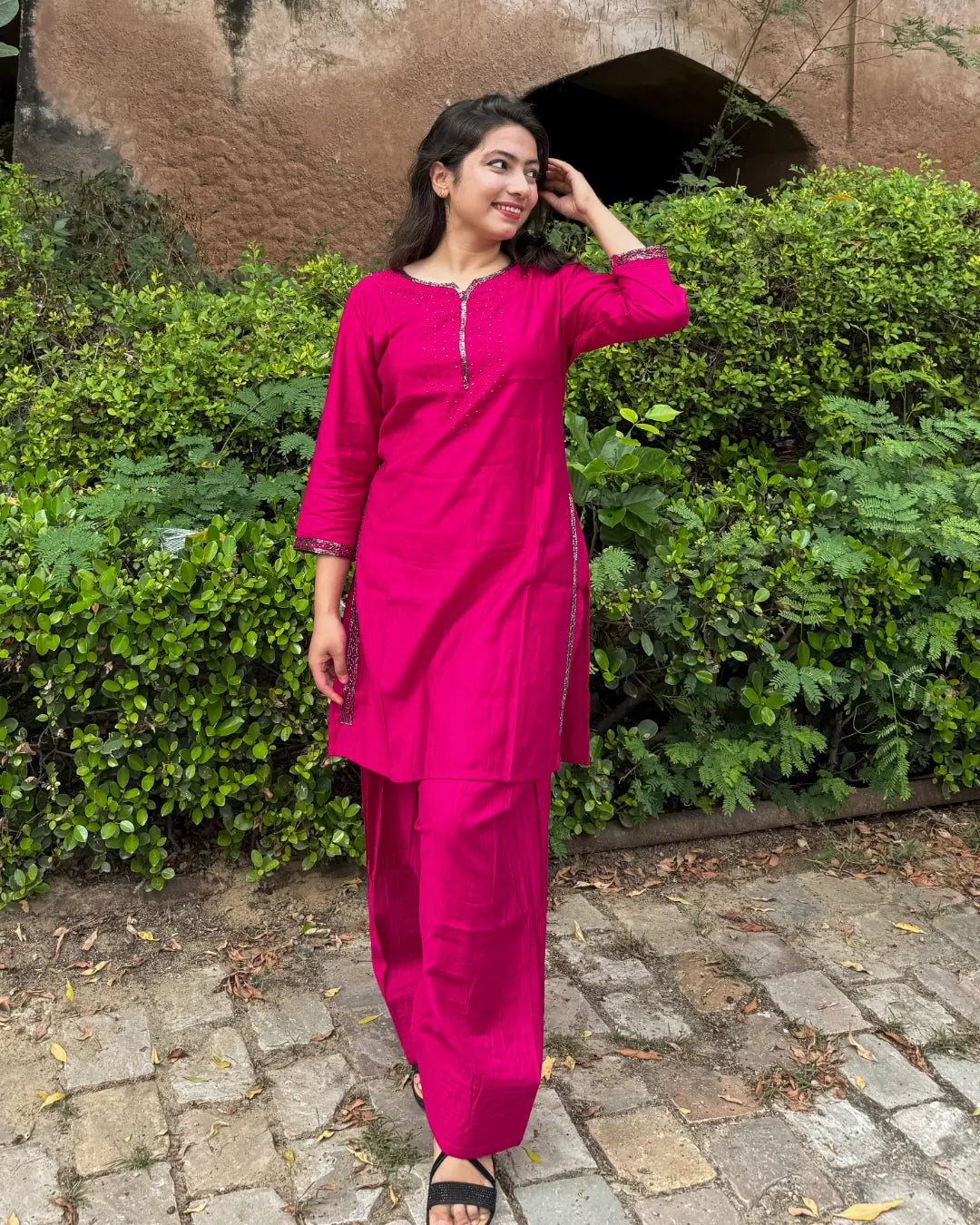 Farshi Salwar Coord (Rani)
