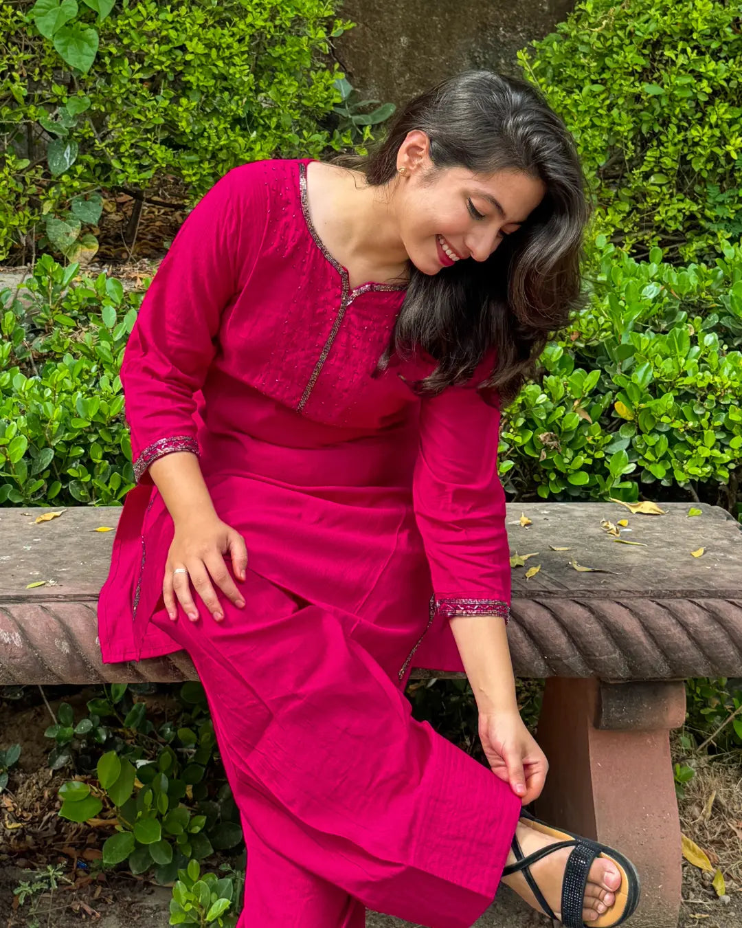 Farshi Salwar Coord (Rani)