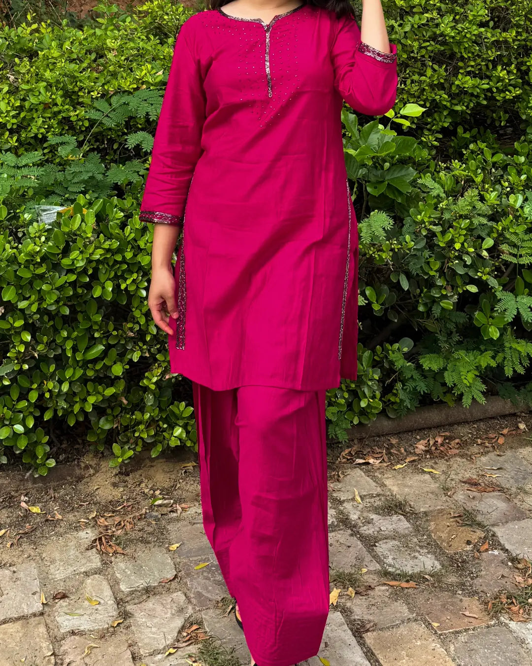Farshi Salwar Coord (Rani)