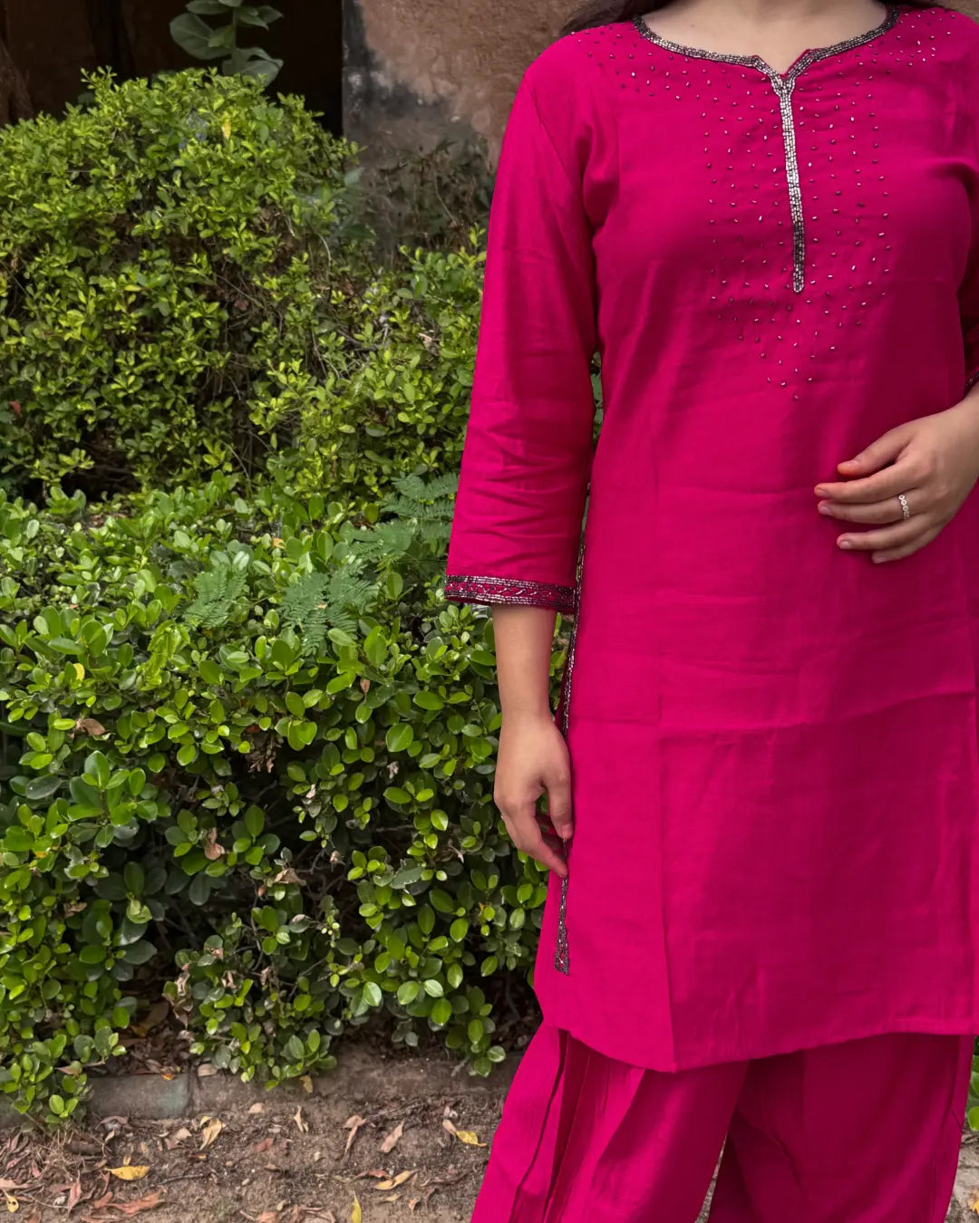 Farshi Salwar Coord (Rani)