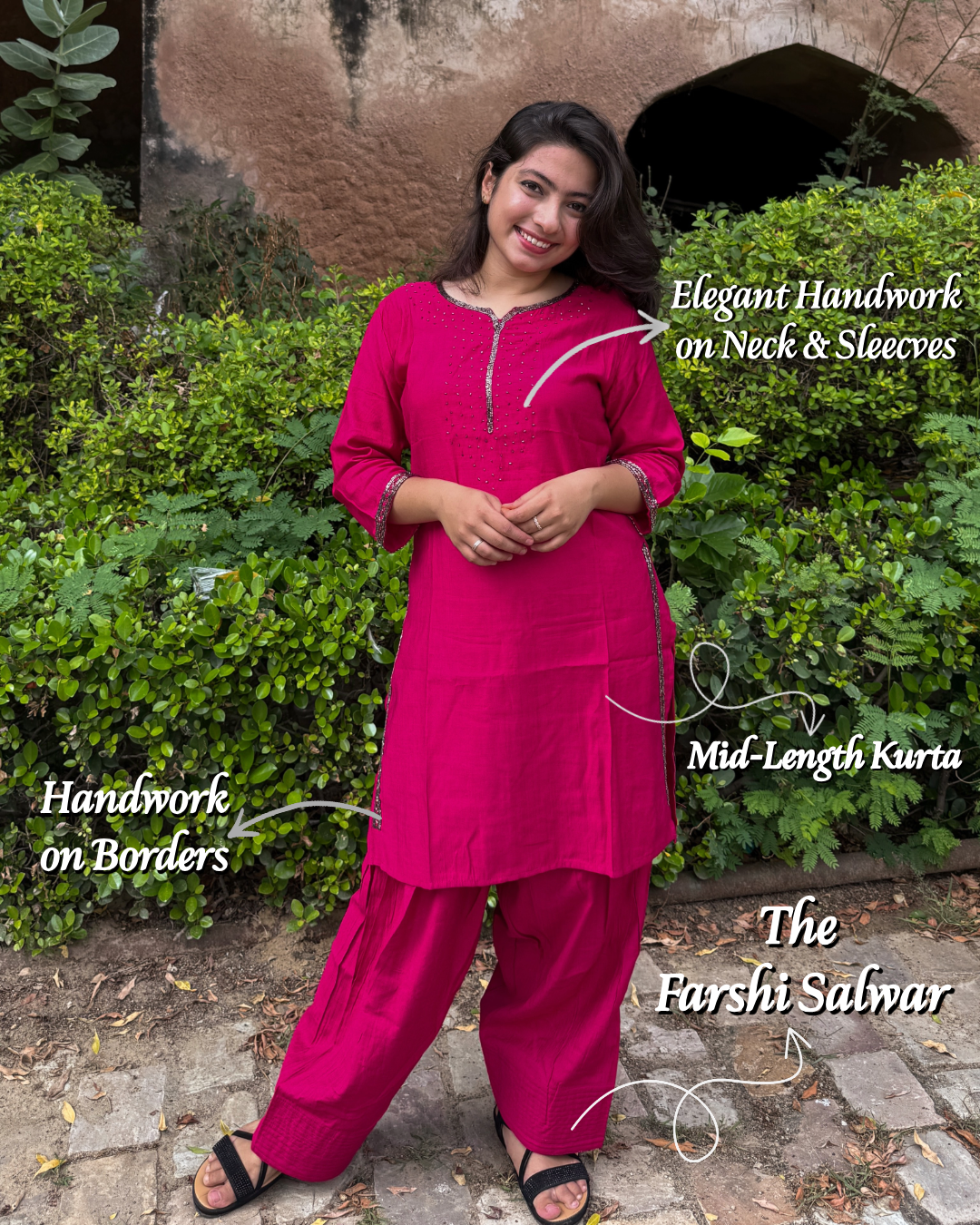 Farshi Salwar Coord (Rani)