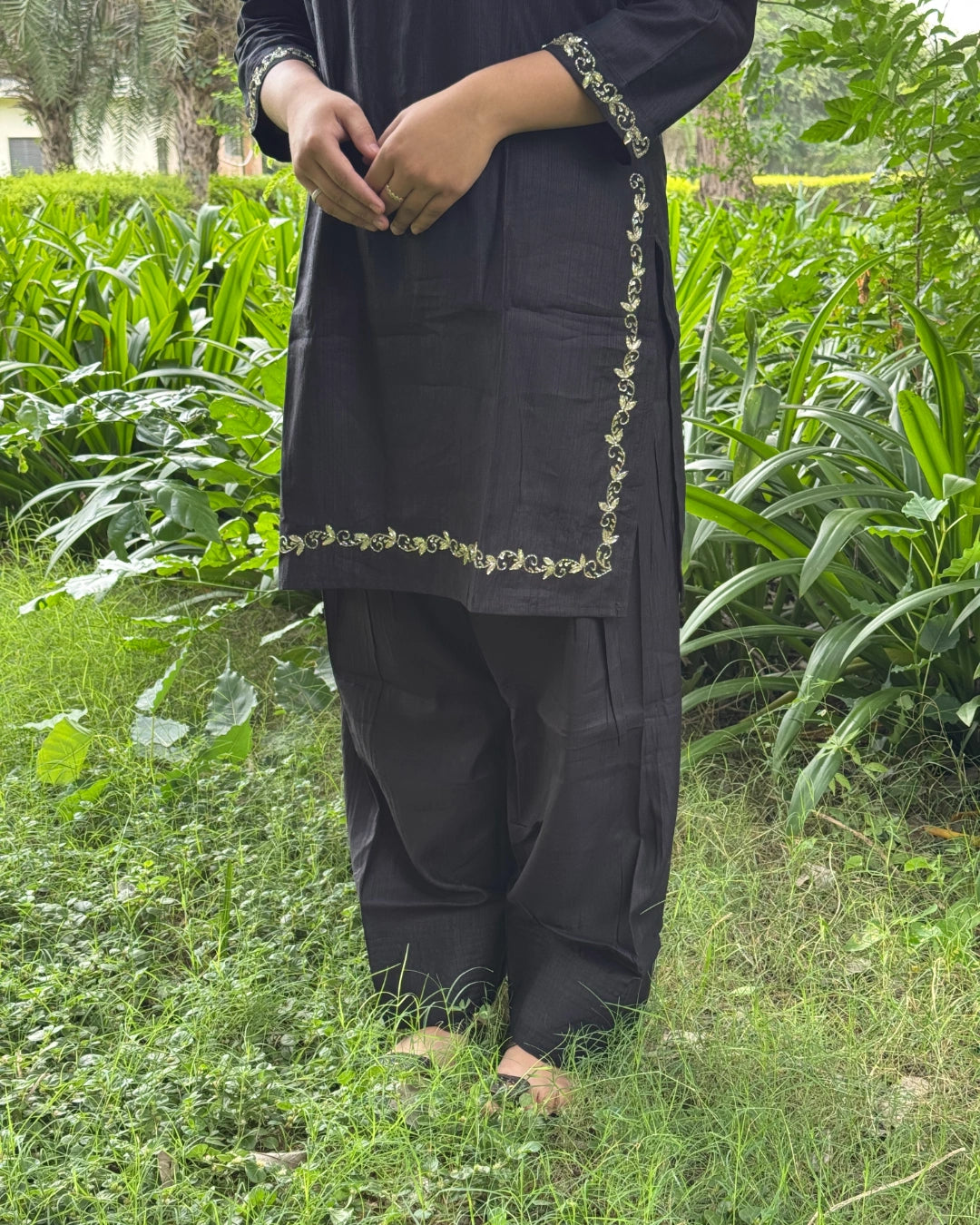 Black Farshi Coord-Set