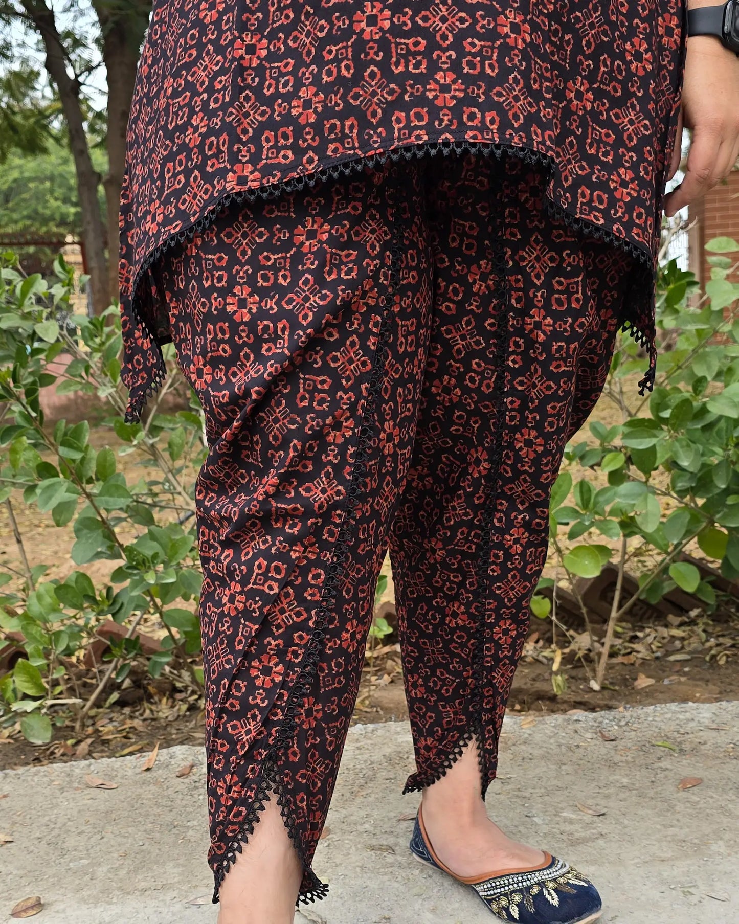 Tulip Pant Coord with seacut kurta