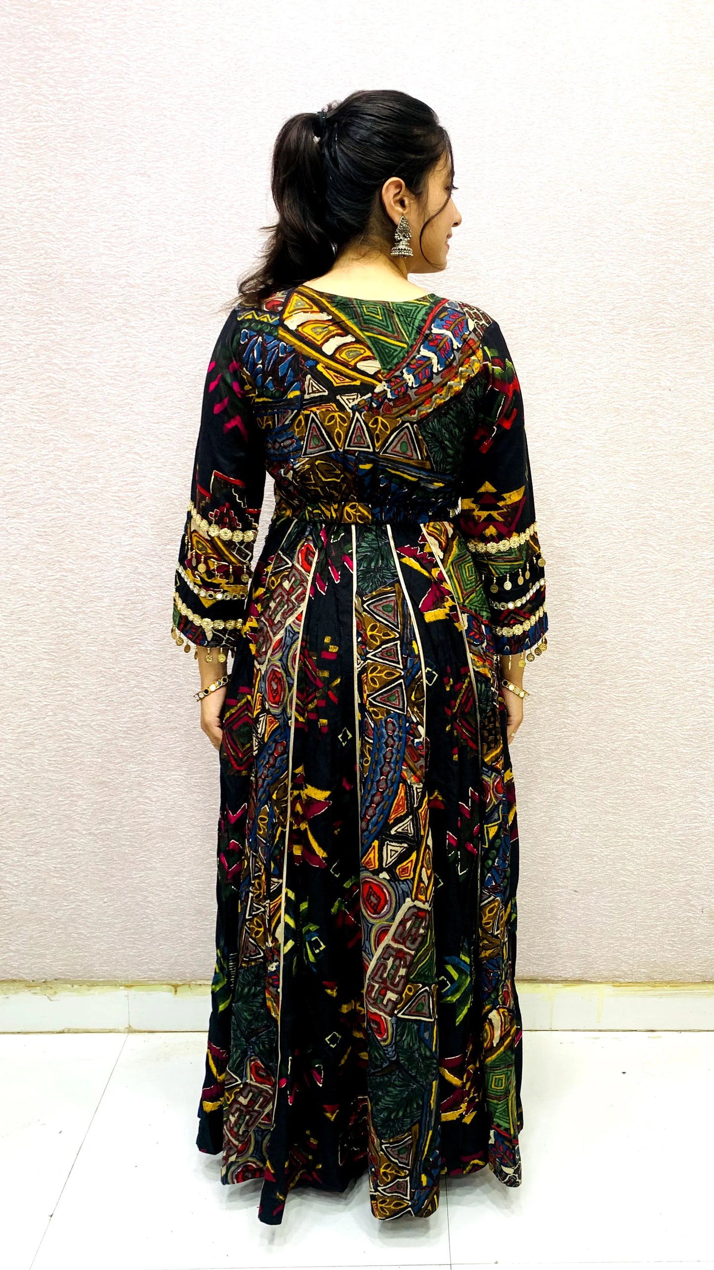 Multicolour Ethnic Dress