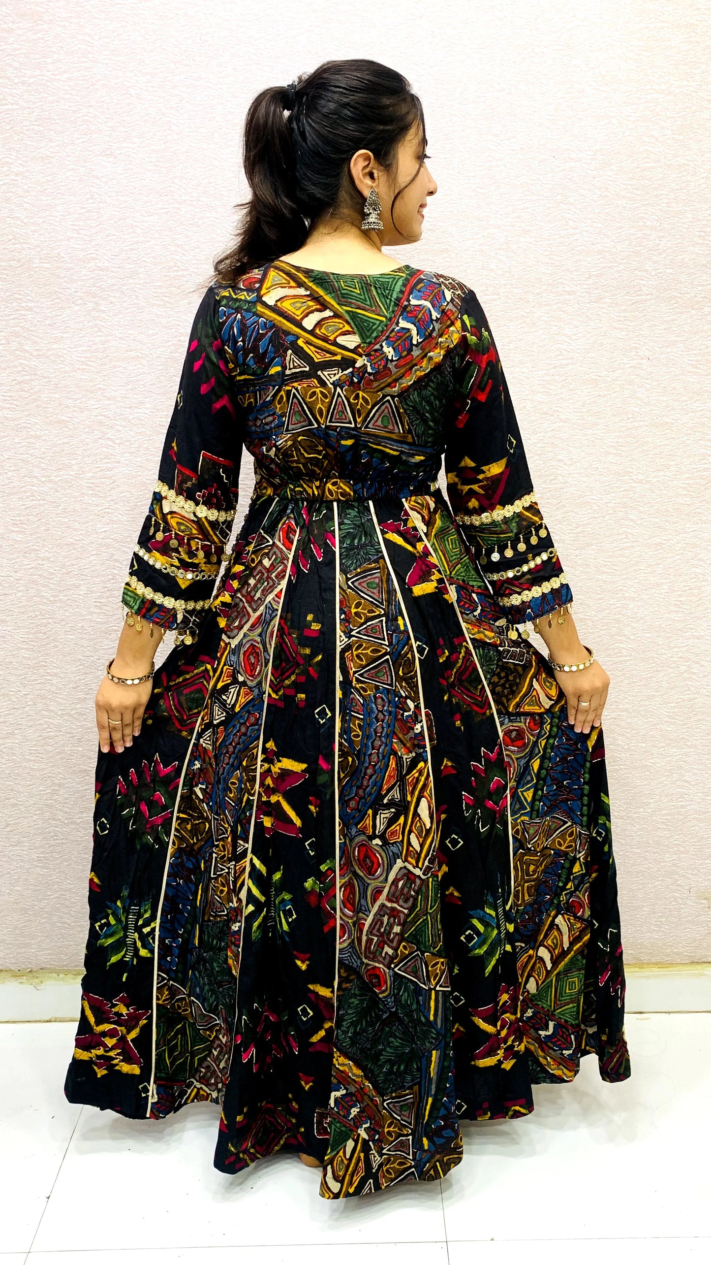 Multicolour Ethnic Dress