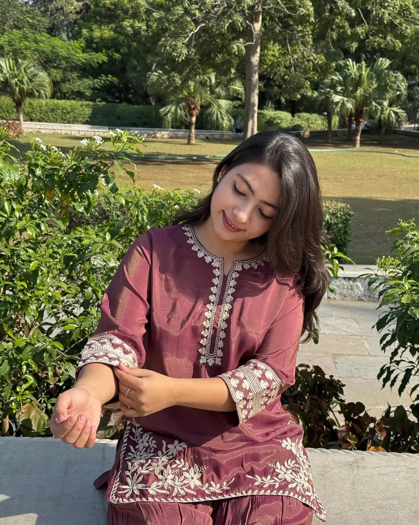 Onion Farshi Salwar Coord