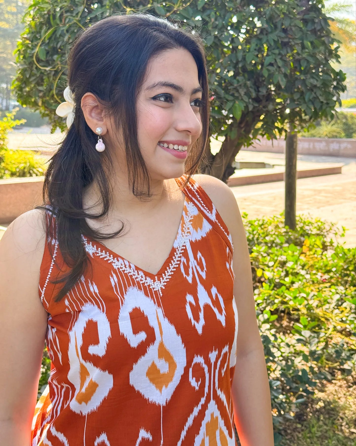 Step Long Kurta Coord