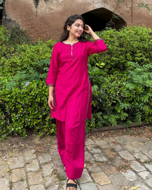 Farshi Salwar Coord (Rani)